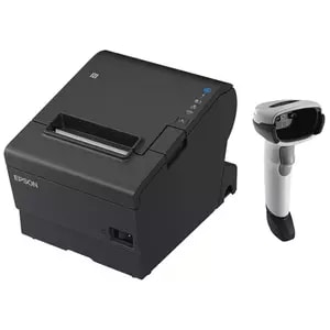 POS BUNDLE x3 TM-T88VII +x3 DS2278 WHITE