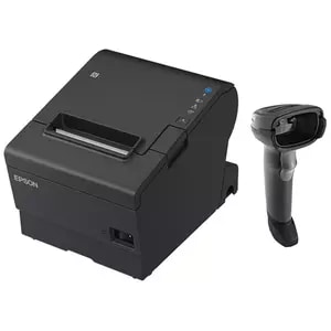 POS BUNDLE x5 TM-T88VII + x5 DS2208 BLAC