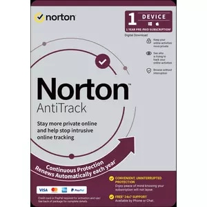 NORTON ANTITRACK 1U 1D 12MO ENR DVDSLV