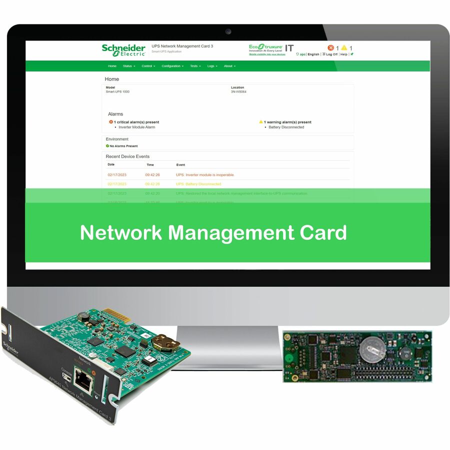 Single Phase Easy UPS Network Management