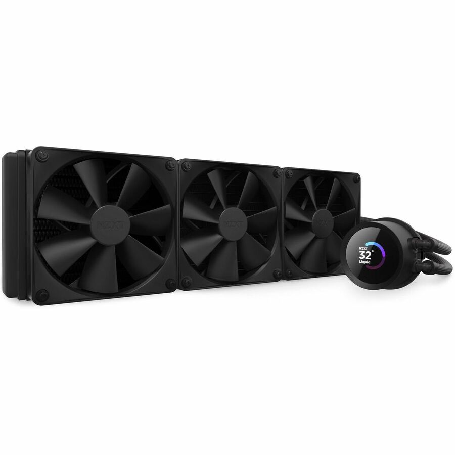 KRAKEN 360-360MM AIO COOLER W/DSP BLK
