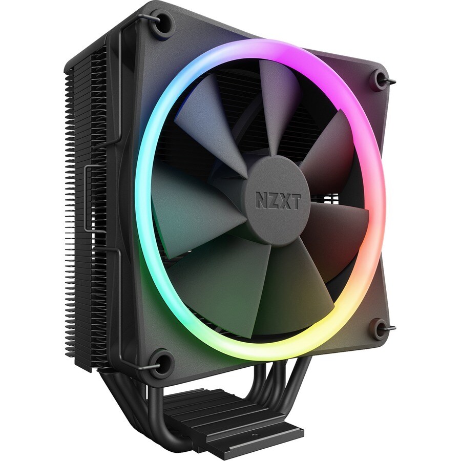 NZXT AIR COOLER T120 RGB - BLACK