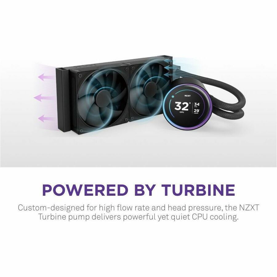 KN24E 240MM AIOBLACK 2024 V2 W/DISPLAY