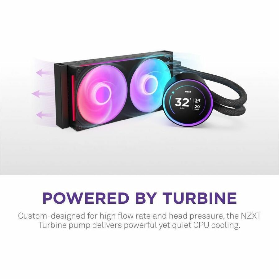 KR24E 240MM AIO RGBBLACK 2024 V2 W/DIS