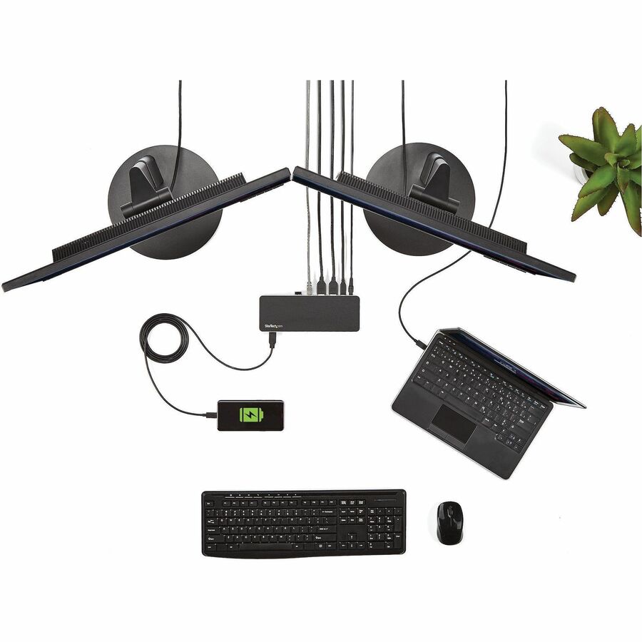 USB-C DOCK - 60W PD WINDOWS DUAL MONITOR