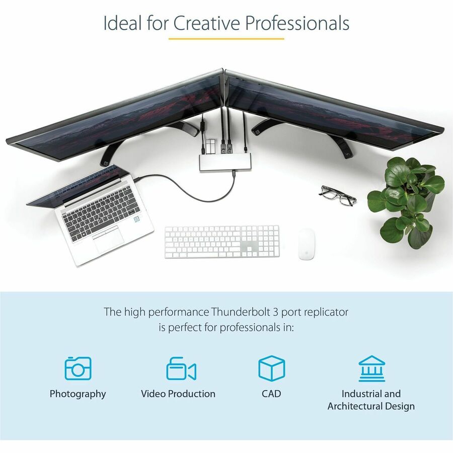 DOCK - THUNDERBOLT 3 DUAL 4K 60HZ