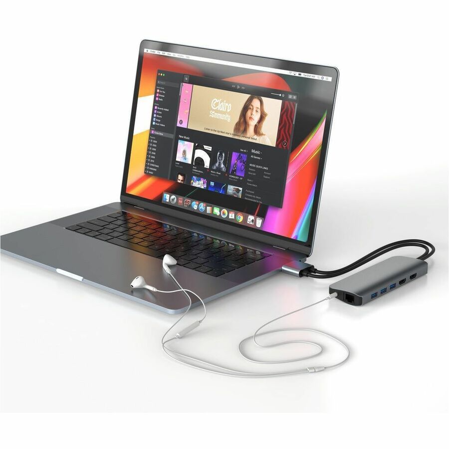 HUB VIPER 10-in-2 USB-C Silver