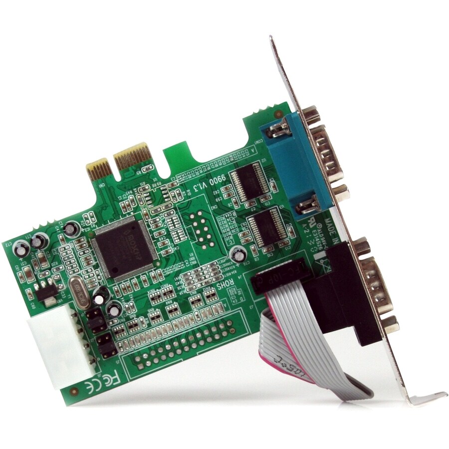 2 Port PCIe Serial Adapter Card w/ 16550