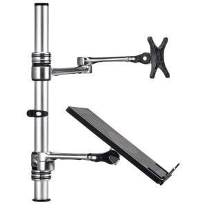 ATDEC COMBO NOTEBOOK/MONITOR DESK MOUNT