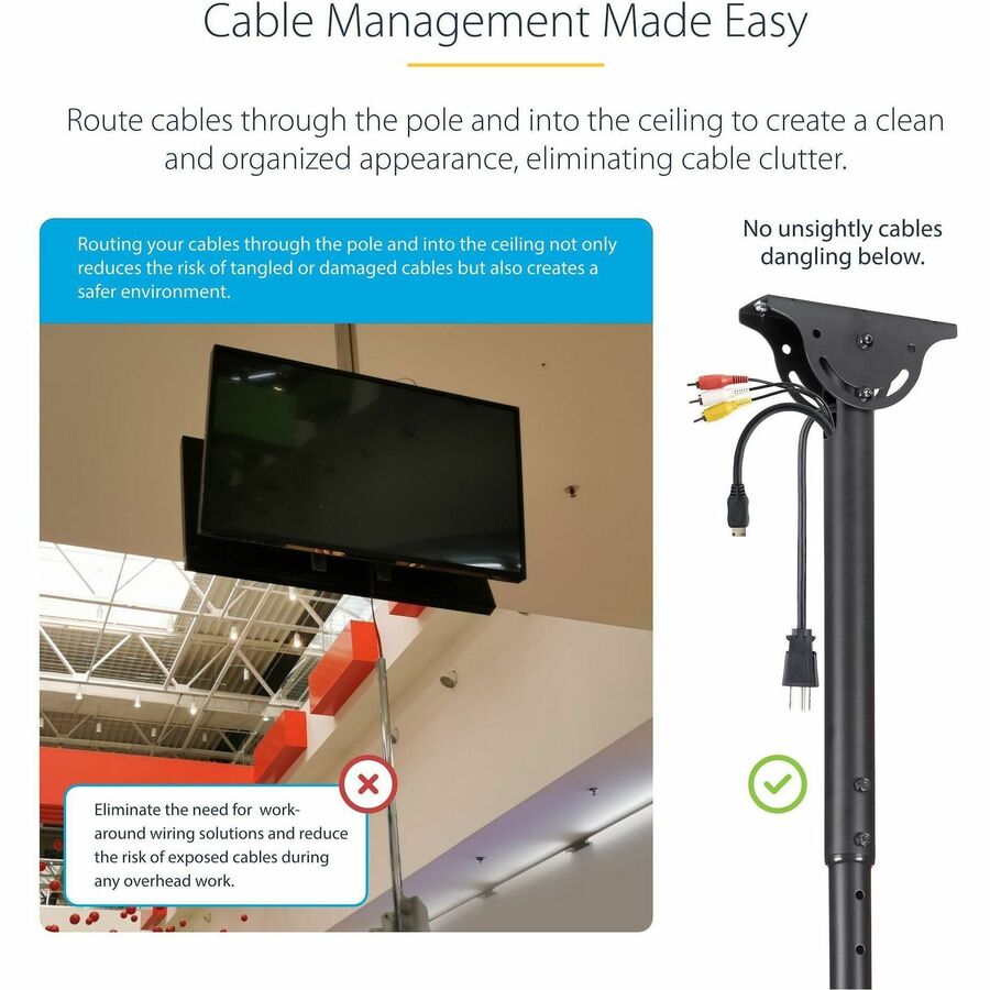 TV Mount - Ceiling - Dual Back to Back
