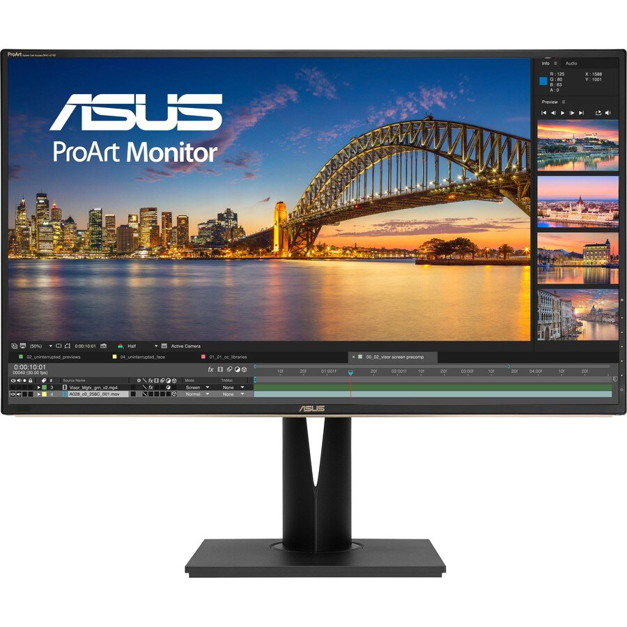 PA329C 32IN IPS 4K HDMI DP USB 3Y
