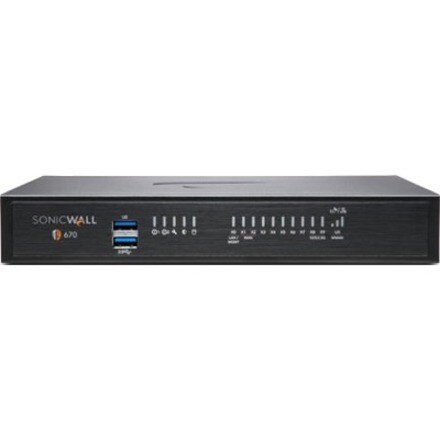 SONICWALL TZ670 TOTALSECURE - ADVANCED E