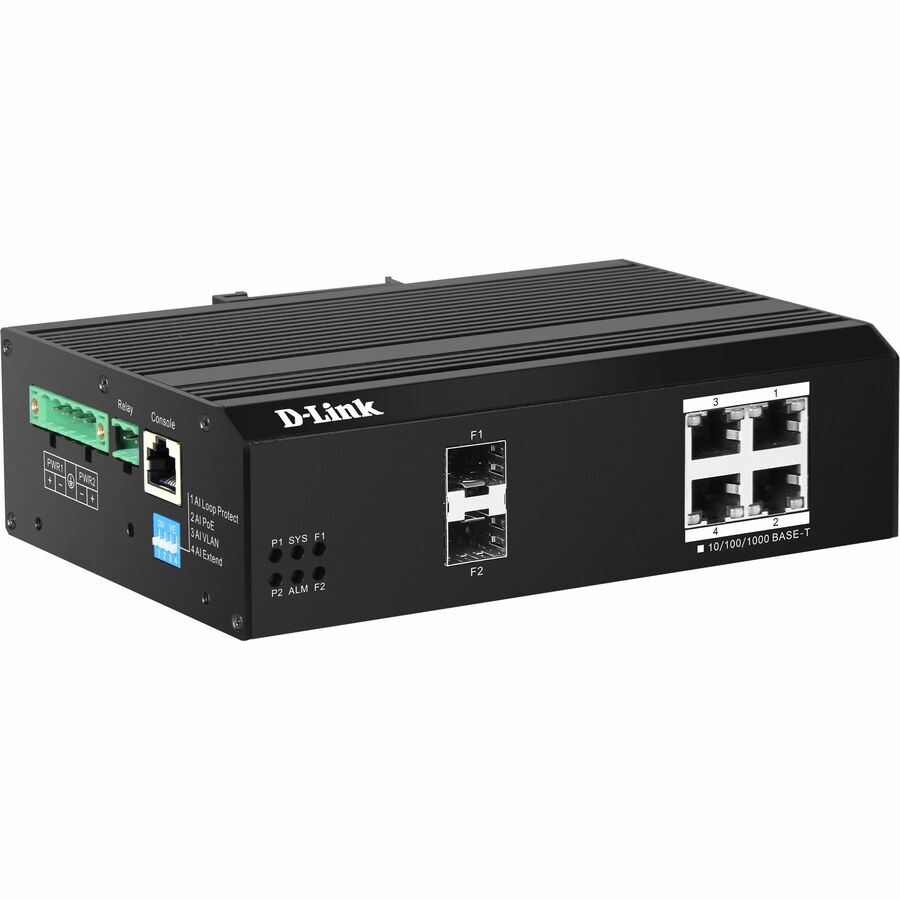 6-PORT GIGABIT INDUSTRIAL SMART MANAGED