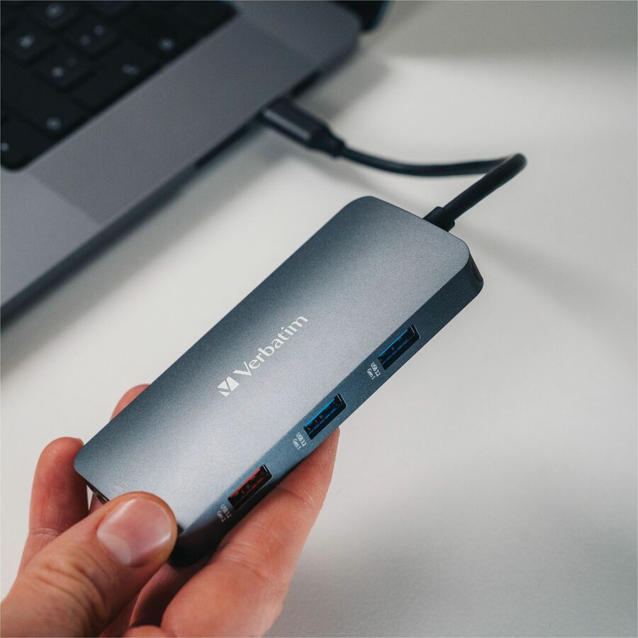 VERBATIM CMH-09 USB-C MULTIPORT HUB : HD