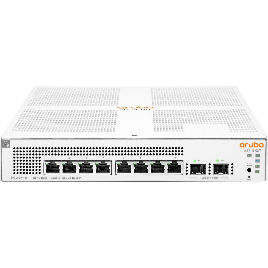 HPE NW IOn 1930 8G 2SFP 124W Switch AU