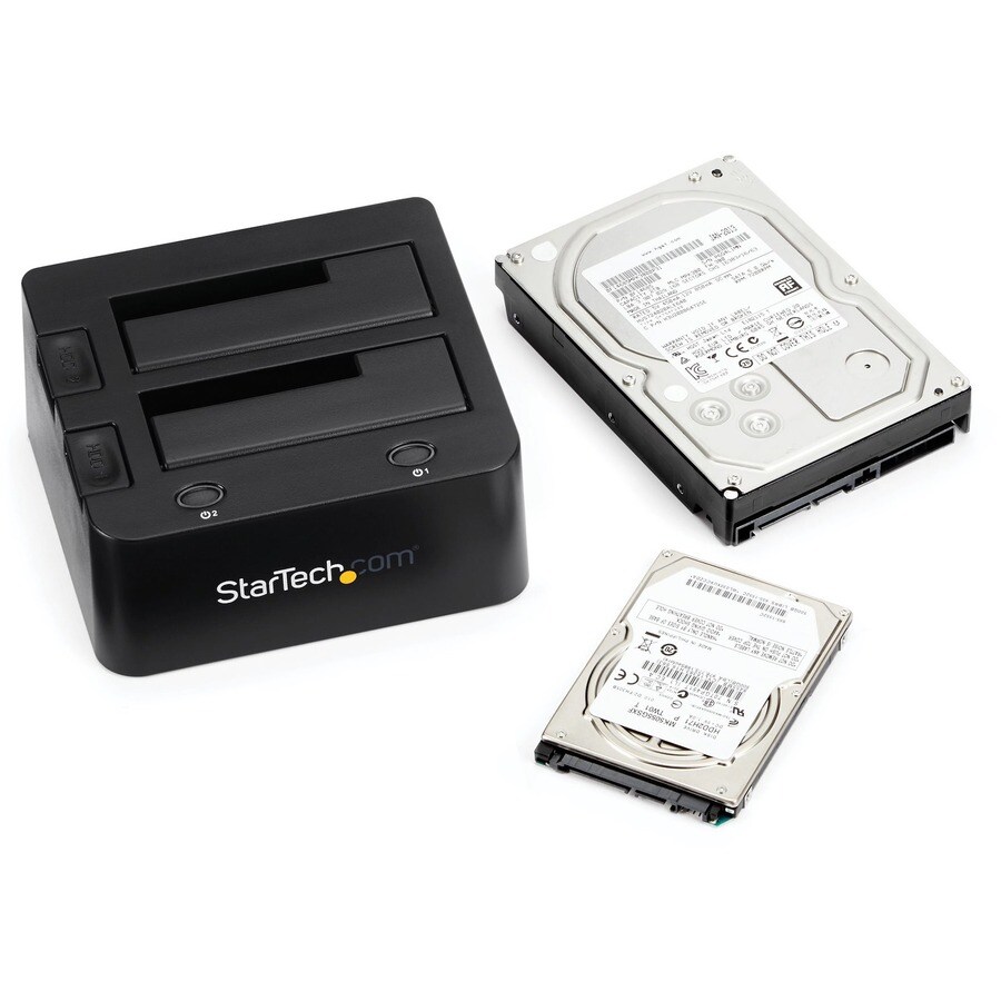 Universal dock station for hard drives