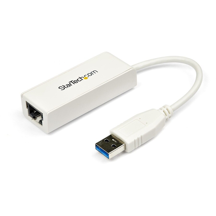 USB 3.0 to Ethernet Adapter - White