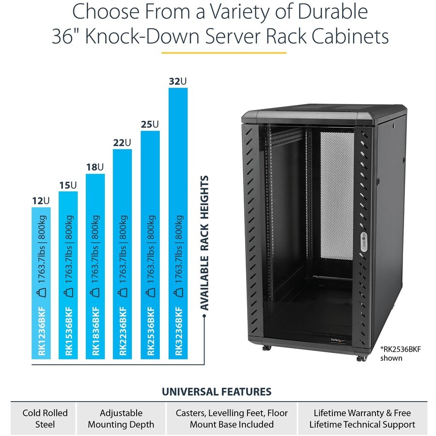 Rack - Server Cabinet - 15U - Lockable