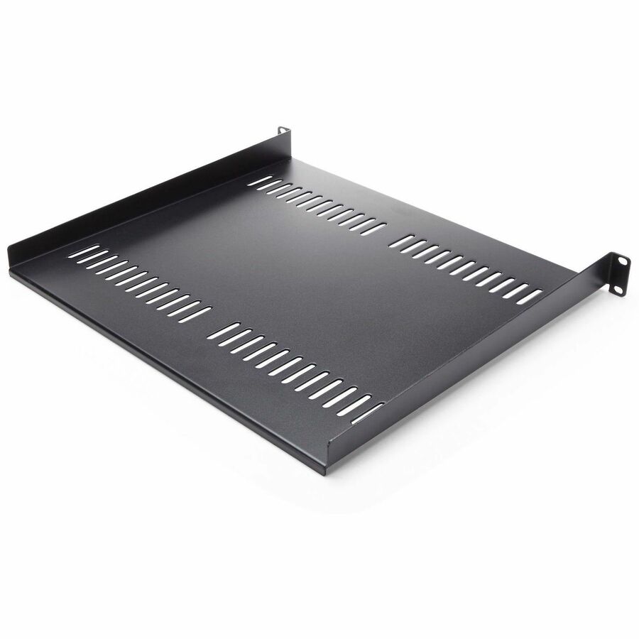 2-Pack 1U Server Rack Shelf Vented