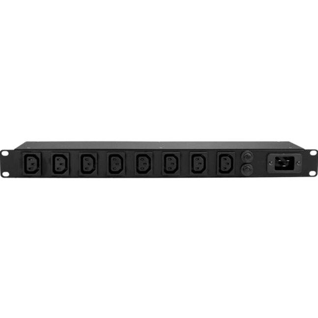 1U 8-PORT RACK-MOUNT PDU W/ C13 OUTLETS