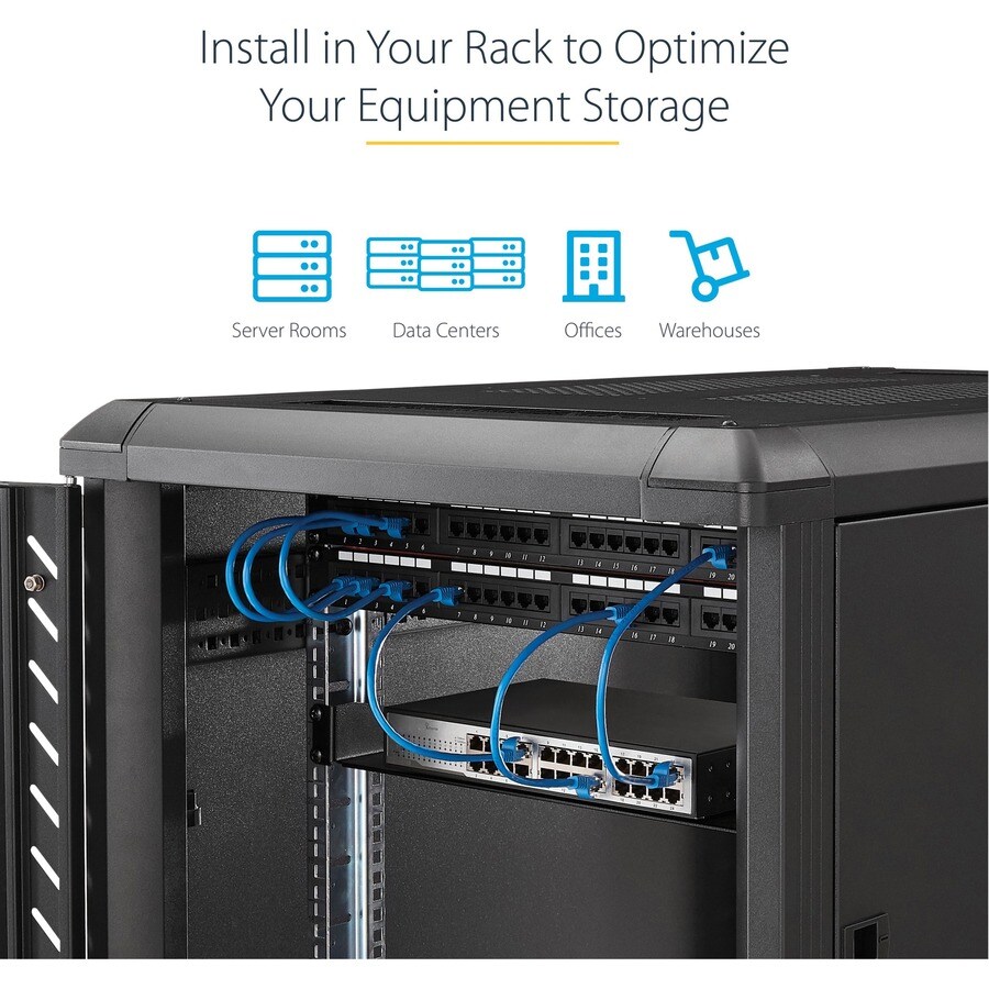 1U Rack Mount Cantilever Shelf Heavy Dut