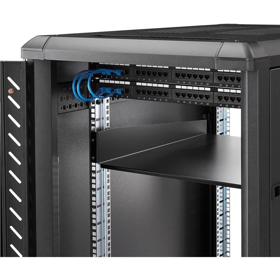 2U 22 Fixed Rack Mount Cantilever Shelf