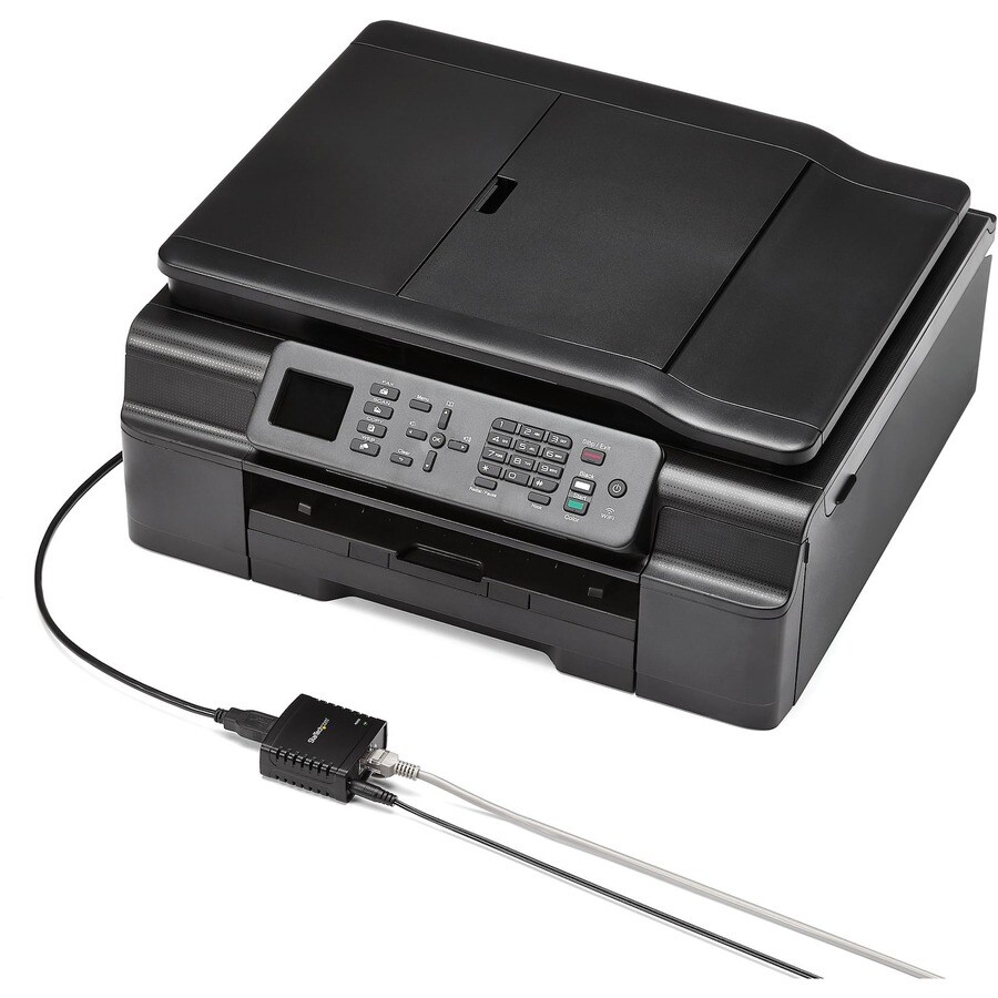 10/100Mbps USB LPR Print Server