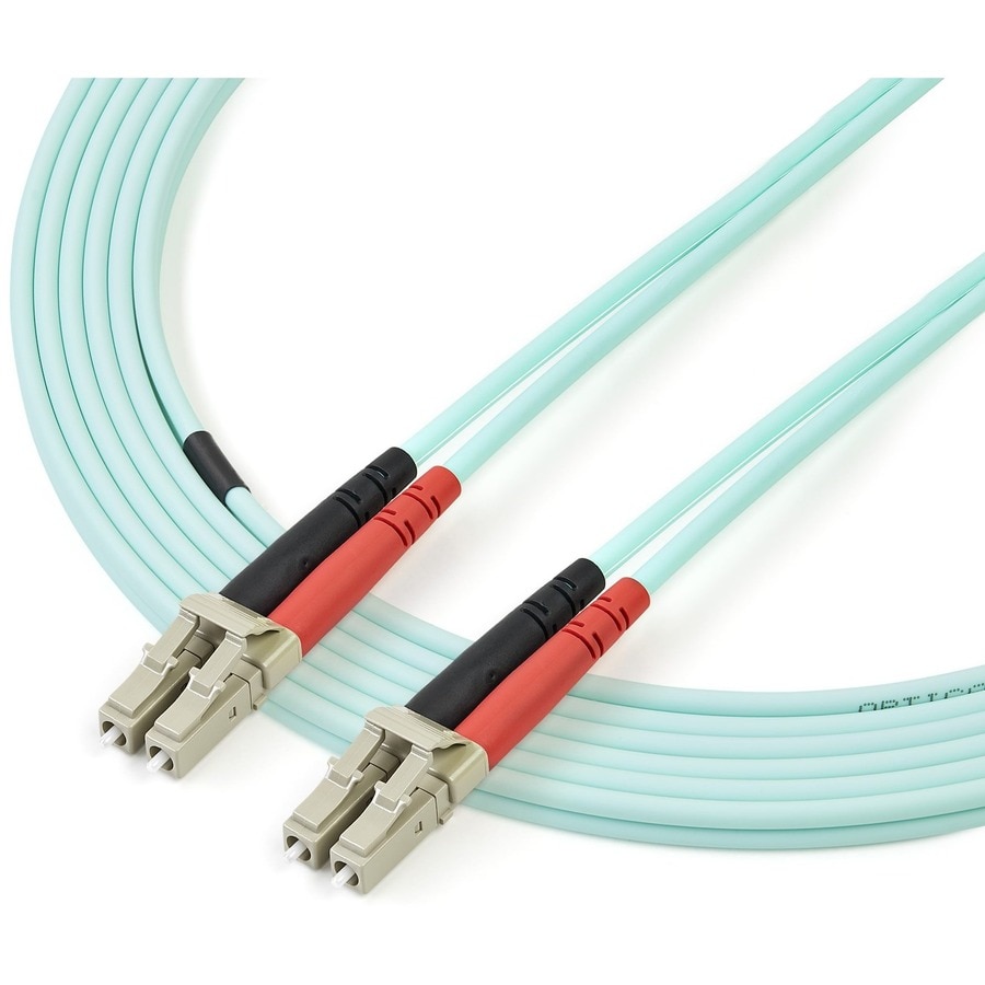 3m Aqua MM 50 LC to LC Fiber Patch Cable