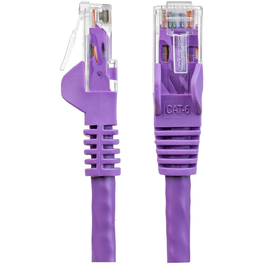 0.5m Purple Snagless Cat6 Patch Cable