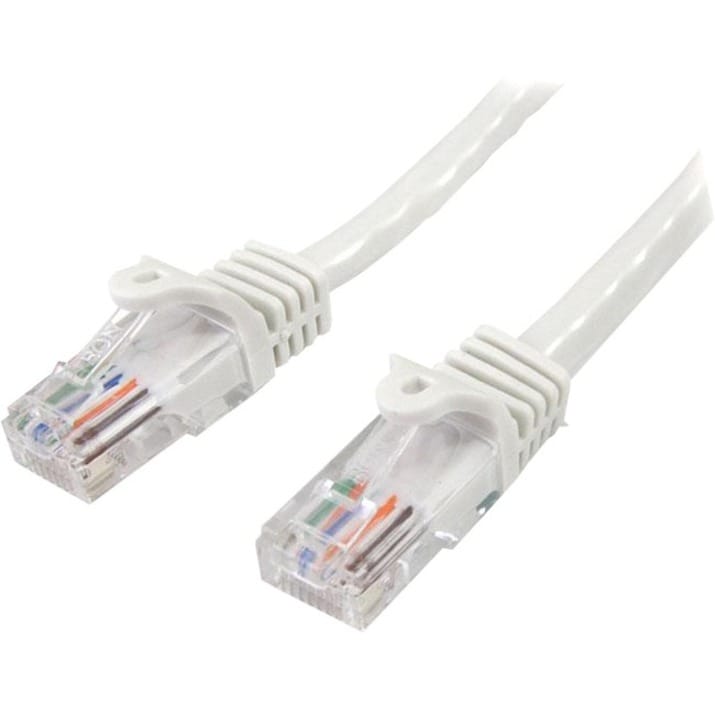 1mWhiteSnaglessUTPCat5ePatchCable
