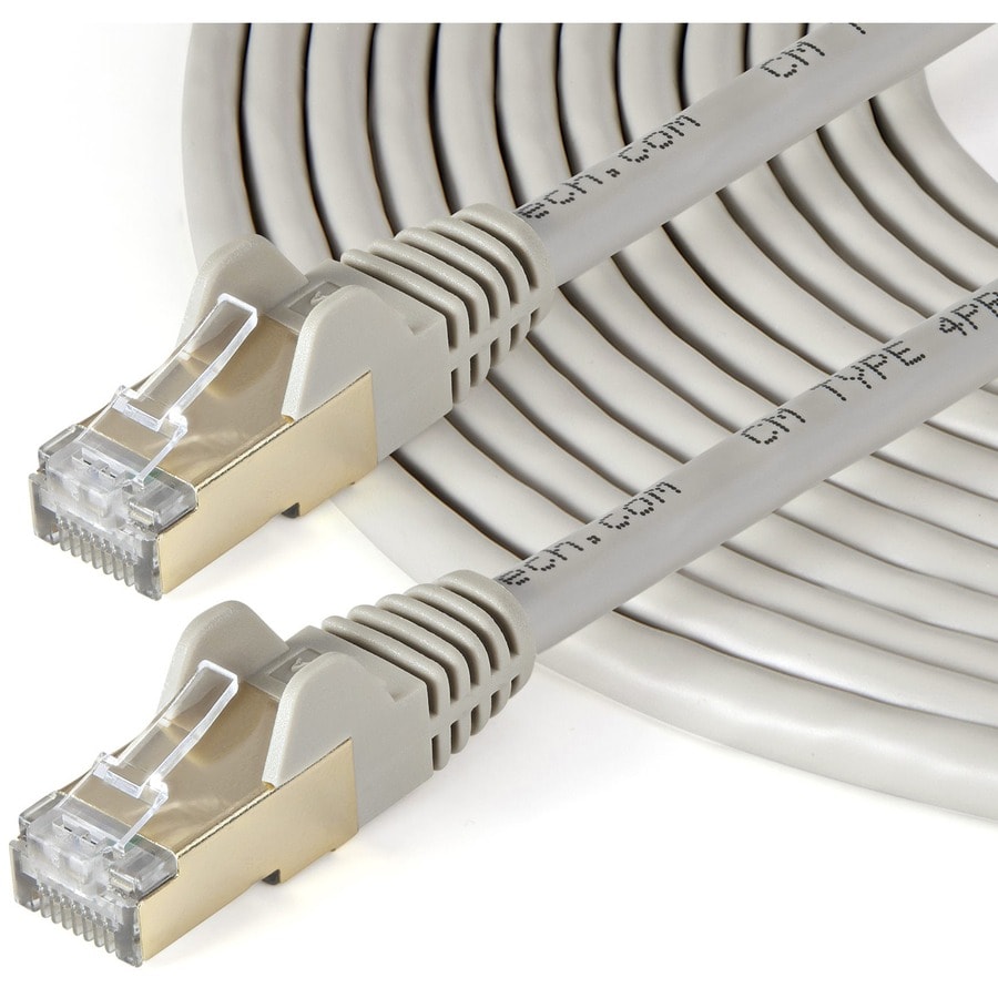 Cable - Grey CAT6a Ethernet Cable 10m