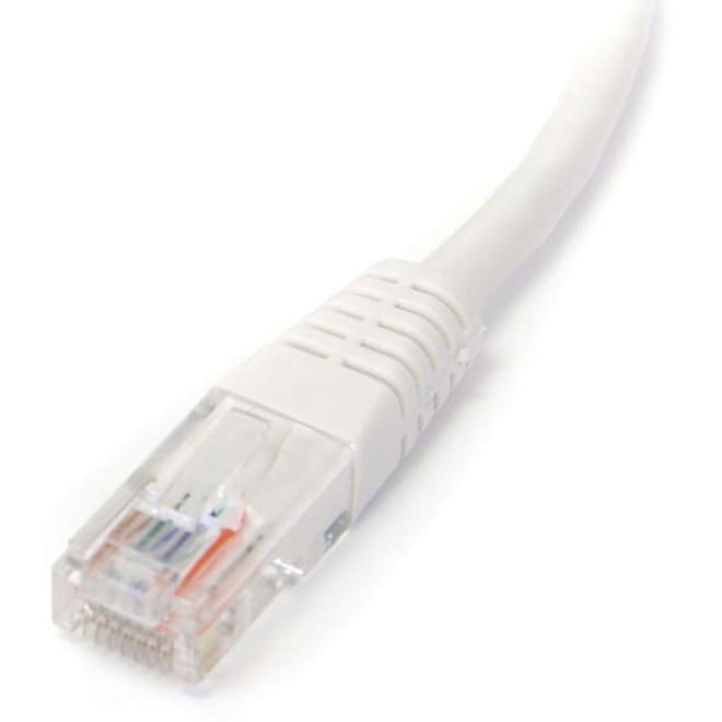 15m Cat5e White Molded Cat5e Patch Cable