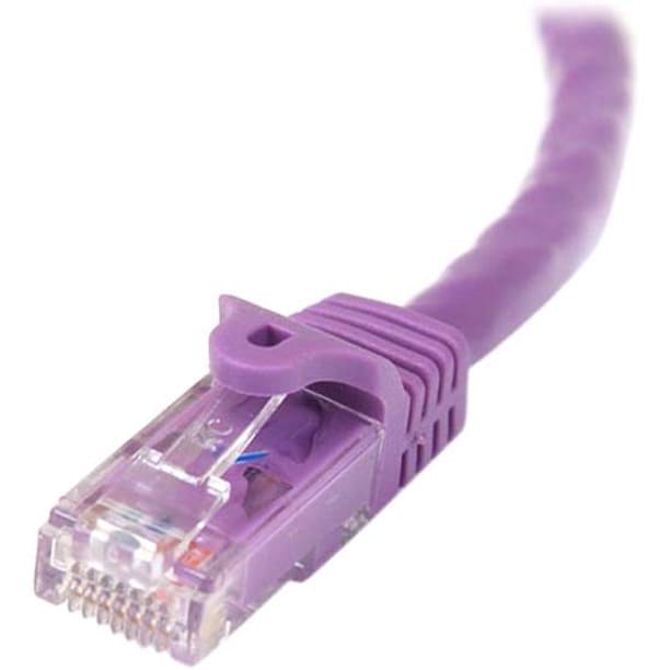 7m Purple Snagless Cat5e Patch Cable