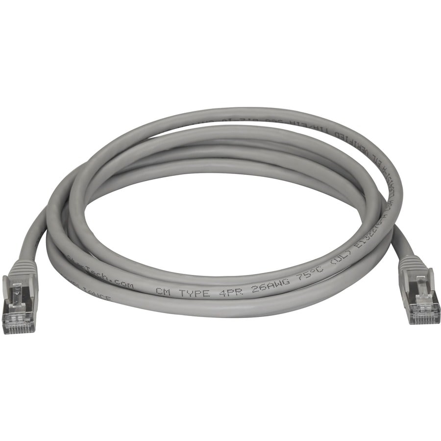 2m Gray Cat6a Ethernet Cable - STP