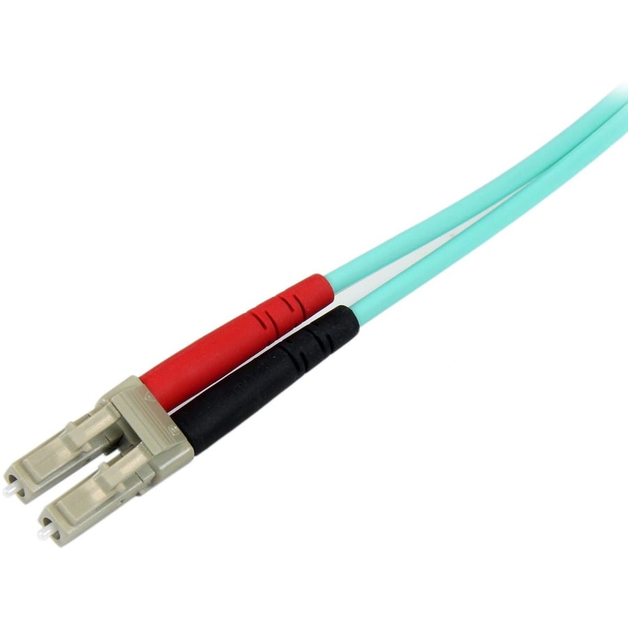 5M 10 GB AQUA FIBER PATCH CABLE LC/SC