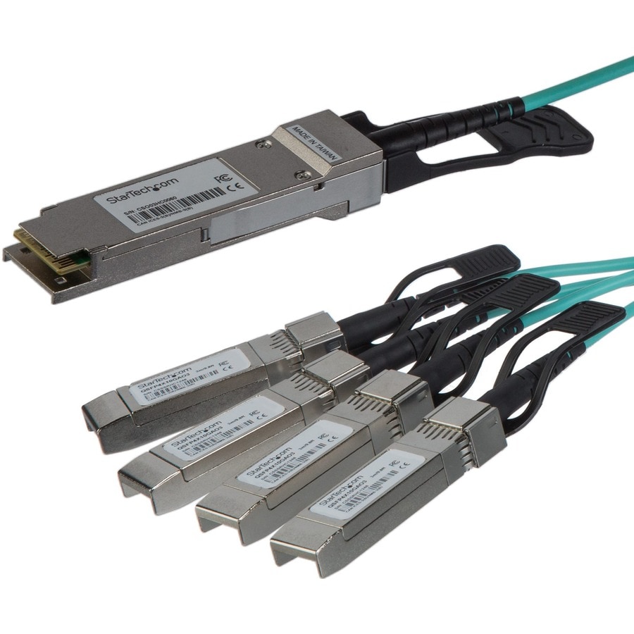 15m QSFP+ Breakout Cable QSFP+ to 4 SFP+