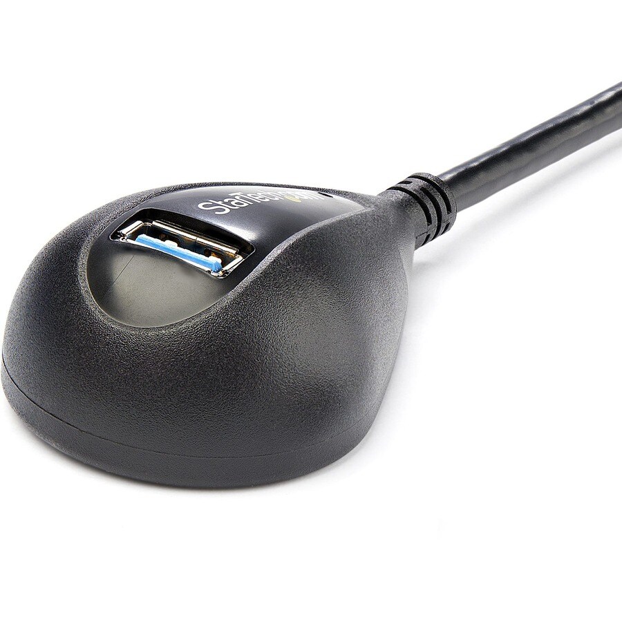5ft Black USB 3 Desktop Extension Cable