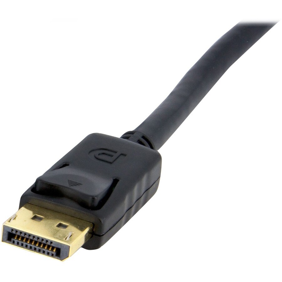 3ft DisplayPort Panel Mount Cable - F/M