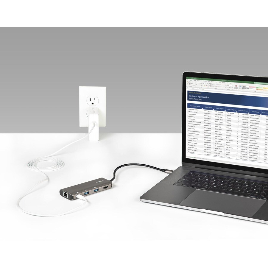 10Gbps USB C Multiport Adapter - 4K HDMI