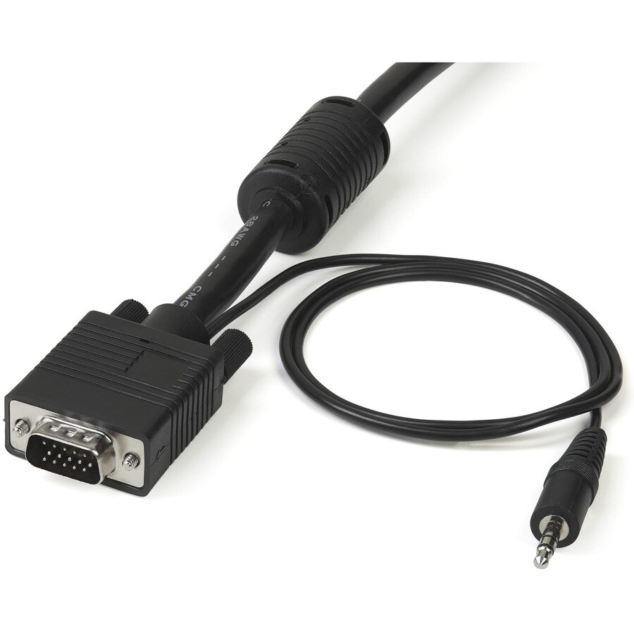 15m High Res Monitor VGA Cable w/ Audio