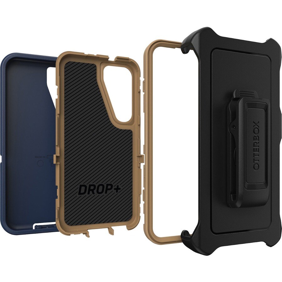 DEFENDER GALAXY S23 BLUE SUEDE SHOES