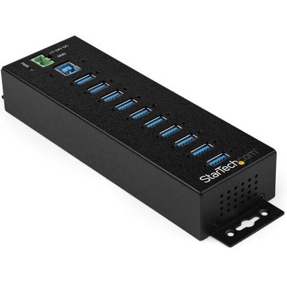 USB 3.0 Hub - 10pt Indst. w/ Pwr Adtpr