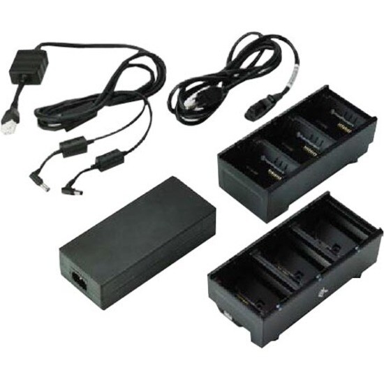 TWO 3 SLOT BATTERY CHARGERS (CHARGES 6 B