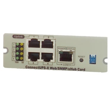 CONNECTUPSX-X-SLOT SNMP/Web Adaptor for