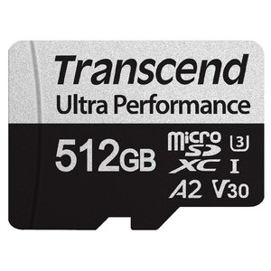 512GB MICROSD W/ ADAPTER UP TO 160MB/S