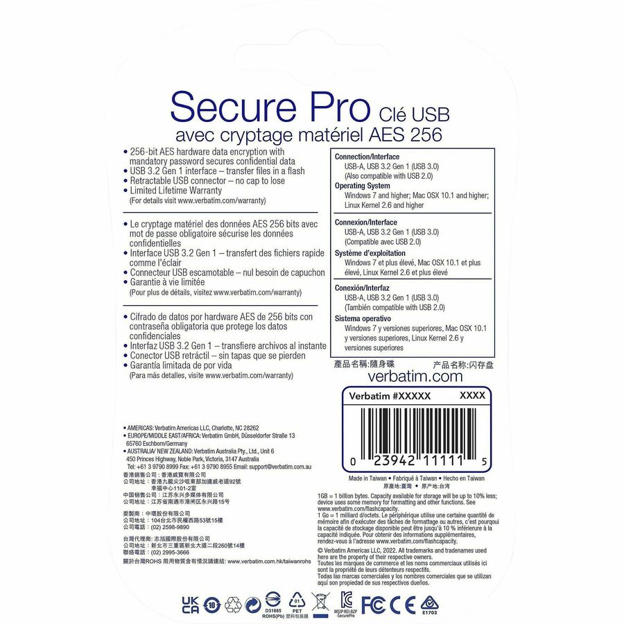 USB 3.0 DRV 32GB SURE DATAPRO PC & MAC