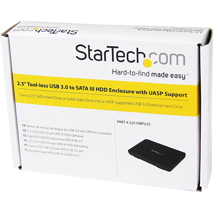 2.5 USB 3 SATA SSD / HDD UASP Enclosure