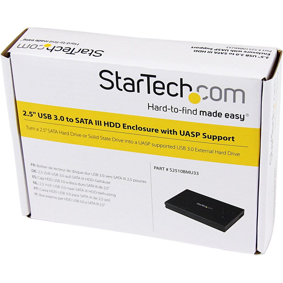 2.5 USB 3.0 SATA SSD HDD UASP Enclosure