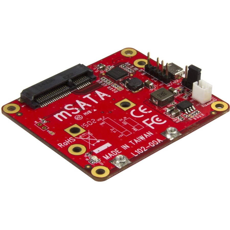 USB to mSATA Converter for Raspberry Pi