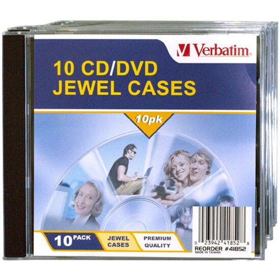 10pk Empty CD Case